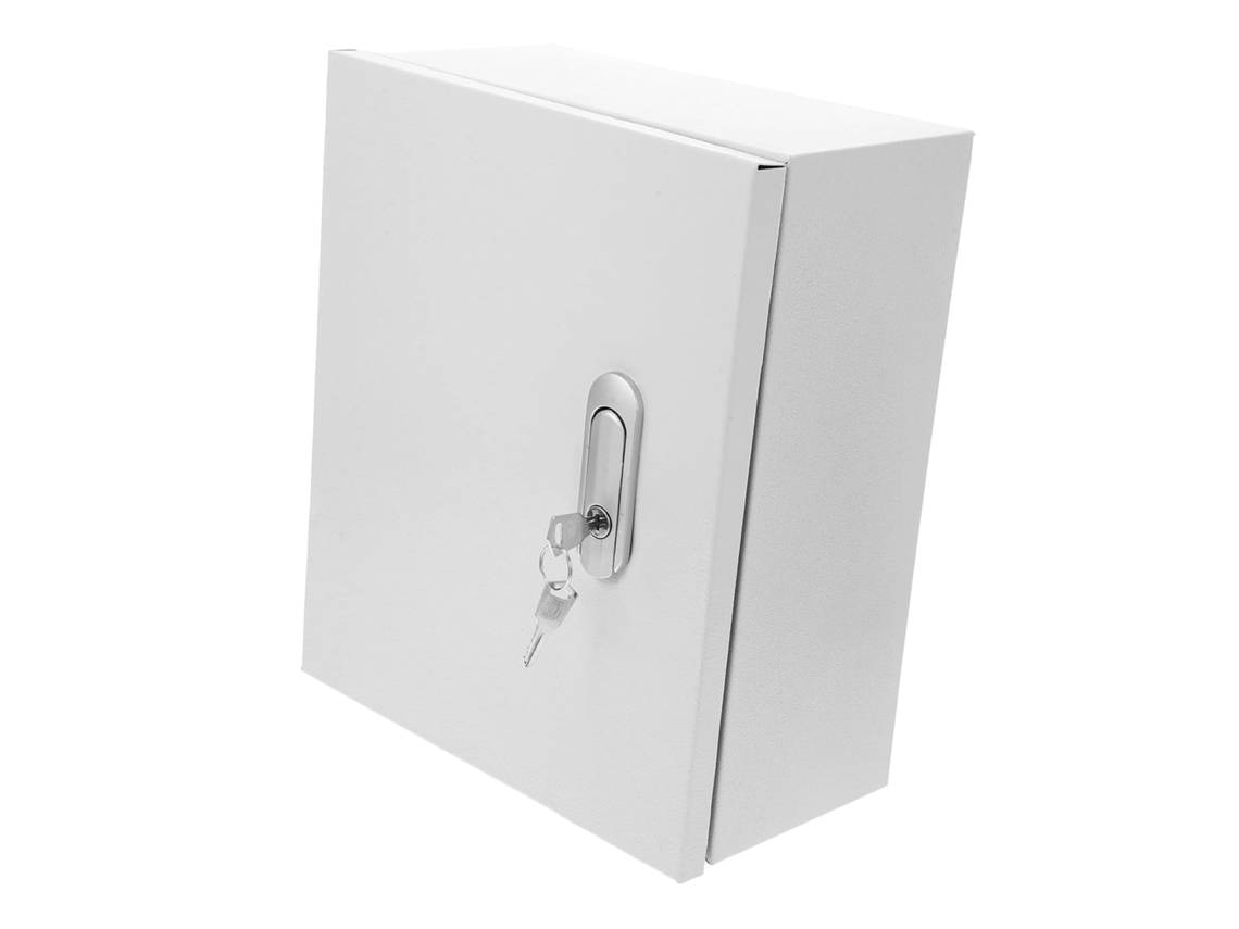 Caja Eléctrica Exterior De Acero Inoxidable De 250x300x140 Mm, Caja Impermeable Para Montaje En Pared Sin Asa.