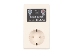 Enchufe Inteligente De 16 A, Abs, Con Control Remoto Mediante Aplicación Para Bombas, Routers Y Dispositivos Domésticos.