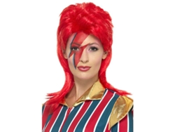 Peluca DISFRAZZES Roja De Superestrella De Los 70 (Talla: Talla Universal)