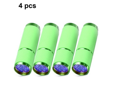 Linterna, linternas pequeñas que brillan intensamente con 9 luces LED, secador de uñas ligero portátil para gel de uñas