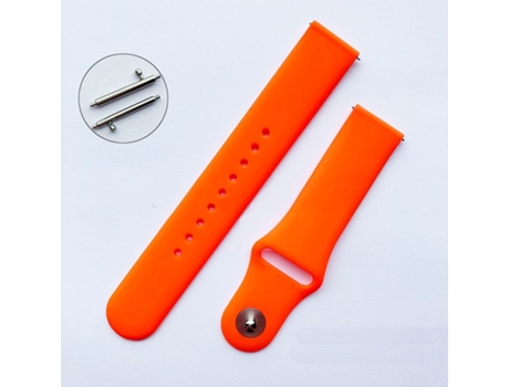 Pulsera Reloj Universal de 20mm SAMSUNG de Silicona - Laranja