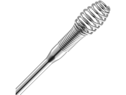 Herramienta Espiral De Acero Inoxidable De 360° Para La Eliminación De Cerumen Y El Cuidado Ocular (plateada)