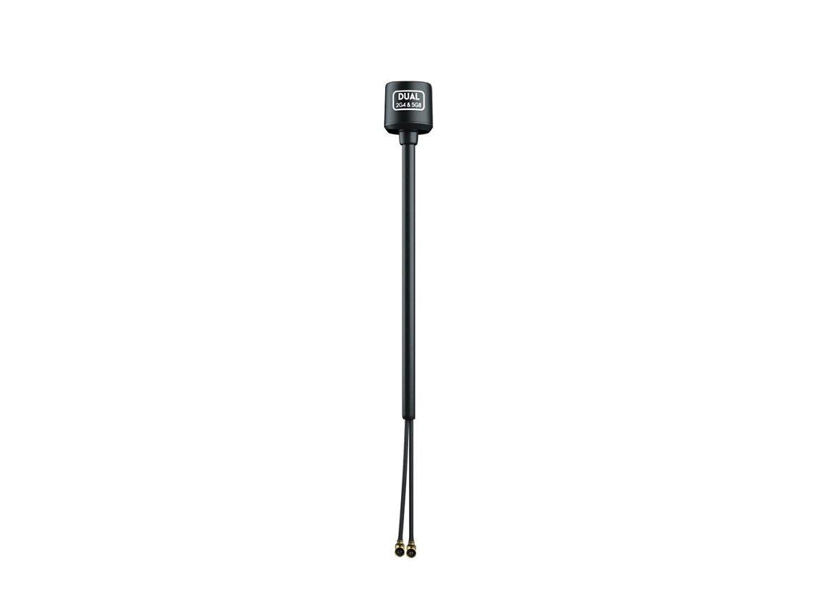 1 Unidad 90mm 5.8ghz 2.9g Antena Fpv Bipolar Flywoo De Doble Banda 5.8ghz/2.4ghz 2.5dbi/3.8dbi Ufl De 90mm-150mm Para Dron Fpv Dji O3 Air Unit