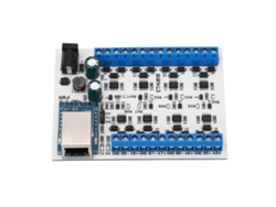 Yncm2026-conversor Hub Rj45 A 8 Rs485 Con Protección Contra Sobrecargas Módulo Hub Para Monitoreo De Seguridad Dc7‑30v
