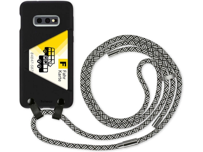 Funda Samsung Galaxy S10e ARTWIZZ Hangon Negro