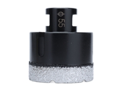 Broca De Diamante De 55 Mm Para Taladrar Mármol, Granito Y Baldosas Cerámicas - Apertura Rápida Y Duradera