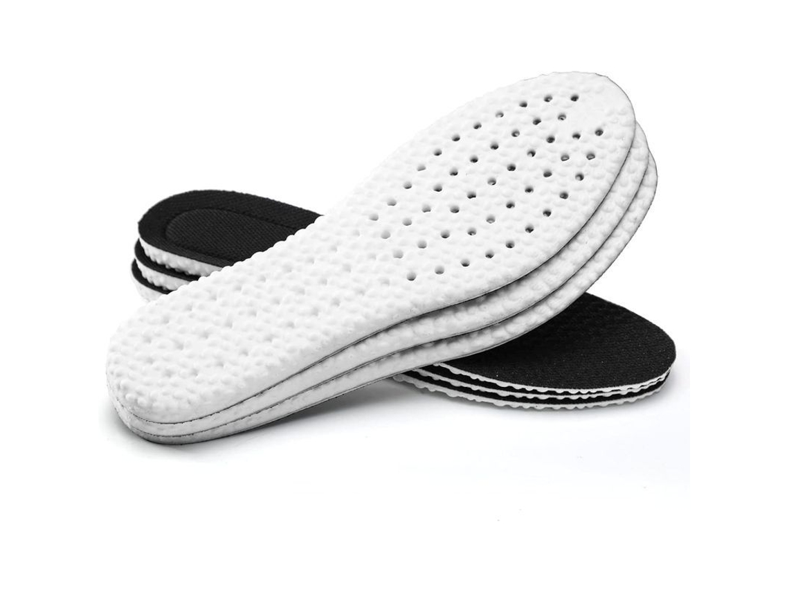 3 Pares De Plantillas De Repuesto Flexibles Con Absorción De Impactos De E-tpu Para Aliviar El Dolor De Pies Y Brindar Máxima Comodidad.