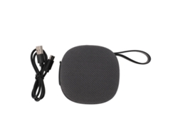 Altavoz Portátil Para Golf Con Bluetooth 5.3, Resistente Al Agua Ipx6, Imán Y Micrófono, Color Negro.