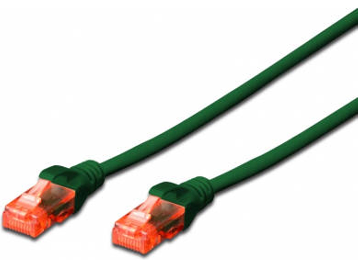 CABO REDE EWENT CAT6 UTP1M VERDE