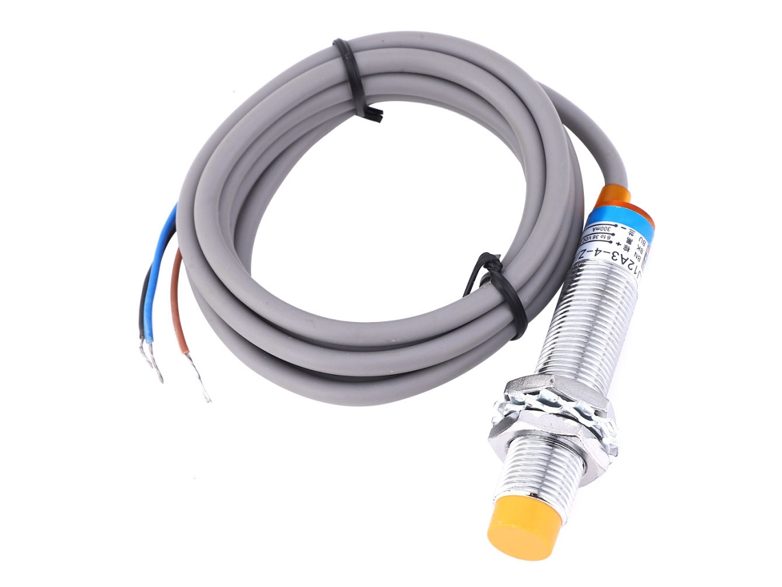 2026dz-10pcs Jyio Lj12a3-4 Interruptor sensor de proximidad inductivo Z/ax 6-36vdc 300ma Npn 3 cables de CC