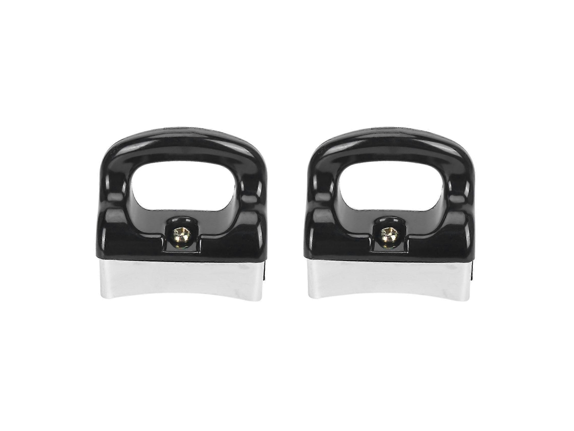 2 Mango Auxiliar Negro Plata De Fenolformaldehído Para Sartén Olla Cocina Resistente Al Calor