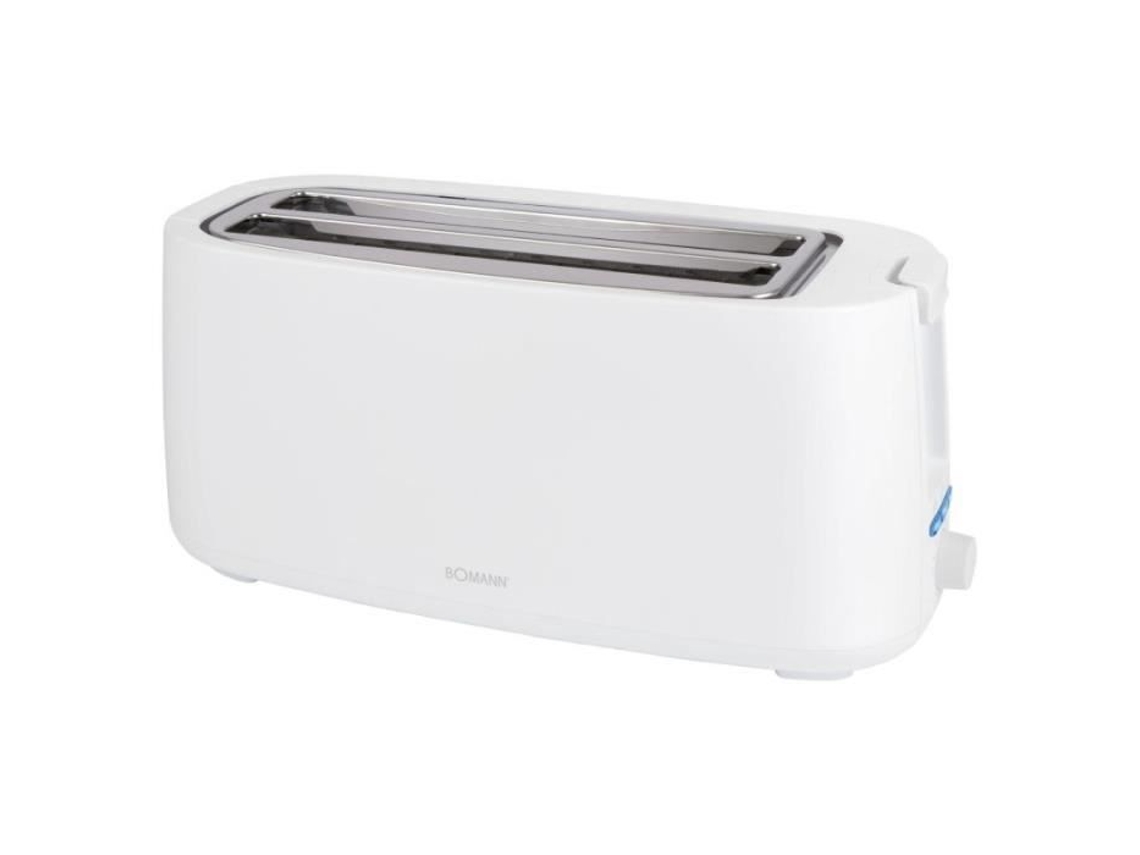 Tostadora con 2 Ranuras Blanca 1400W BOMANN Ta6070Cb-Blanco