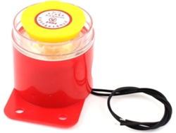 Cilindro De Componente Eléctrico Con 2 Cables, Señal De Zumbador De Alarma, Tono Ca 220v