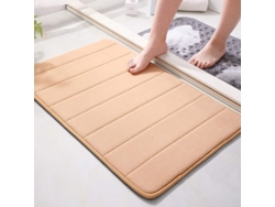 2026-tapete De Baño De Espuma De Memoria 15.5"x23" Coral, Antideslizante, Absorbente, Suave, Lavable A Máquina