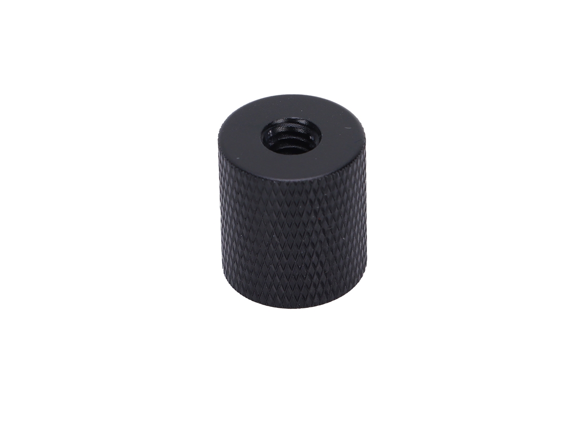Adaptador de rosca hembra a hembra de 1/4" para trípode y monopié de cámara.