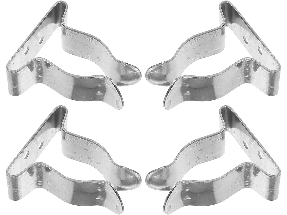 Juego De 4 Clips De Resorte/clips De Seguridad De Acero Inoxidable