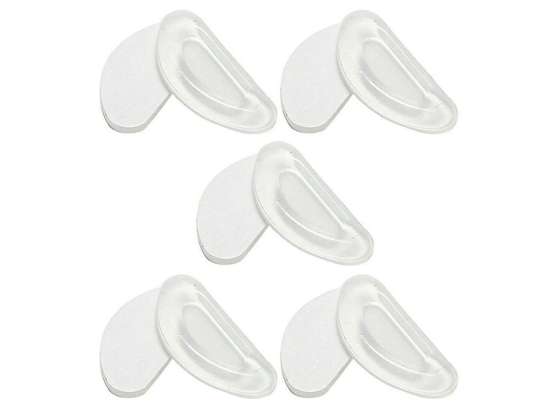 Almohadillas Nasales De Silicona Antideslizantes Adhesivas Para Gafas (1 O 5 Pares)