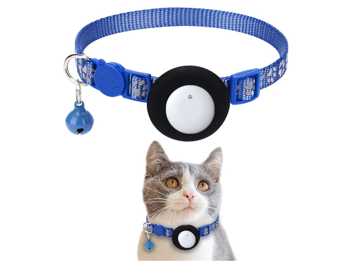 Rastreador De Animales, Localizador Global Gps Antipérdida Compatible Con Dispositivos Android Y Apple (azul Oscuro) Cuich