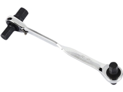Llave De Carraca 4 En 1 Con Cabezal Flexible, De Doble | De 4 En 1 De Alta Dureza: Llaves De Vaso
