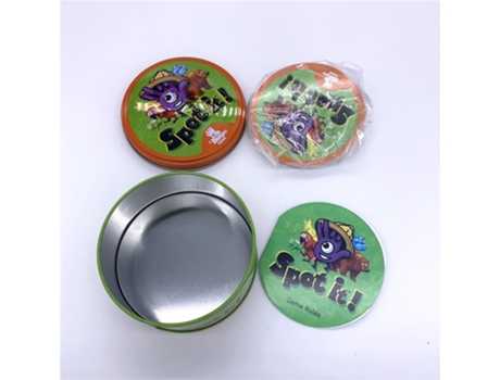 Frozen Elsa Puzzle Dobble Juego de Cartas Juguete Educativo Animales