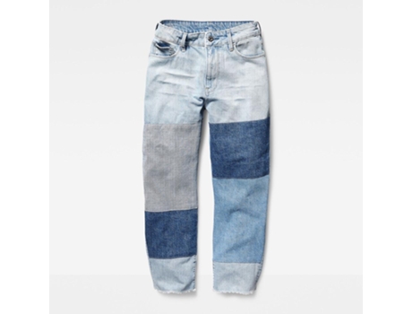G-Star 3301 Mid Waist Boyfriend Ripped 7/8 Pants