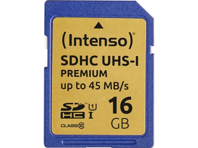 Tarjeta de Memoria SDHC INTENSO 16GB SDHC