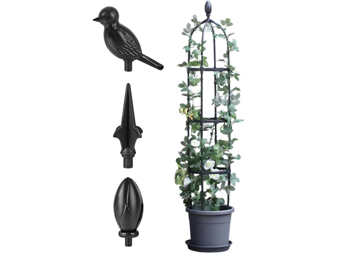 Obelisco Celosía Para Jardín, Alta, Para Plantas Trepadoras, Para Jardineros, Cultivadores, Balcones, Terrazas,