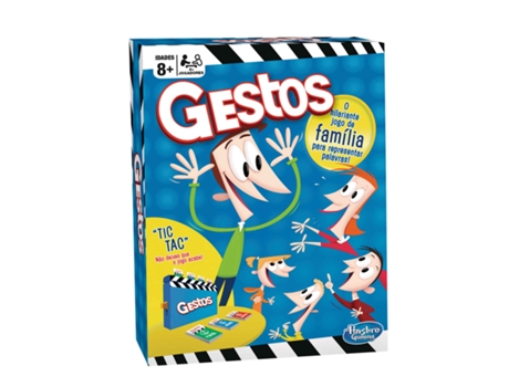 Juego Educativo HASBRO Gestos (Edad Mínima: 8 Años - 5,7 x 20 x 26,7 cm)