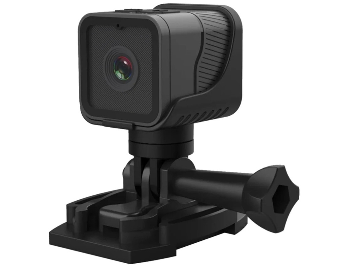 Cámaras de acción deportivas portátiles para exteriores con punto de acceso wifi 1080P para minicámaras de acción, Bestvite Black Mini Cameras