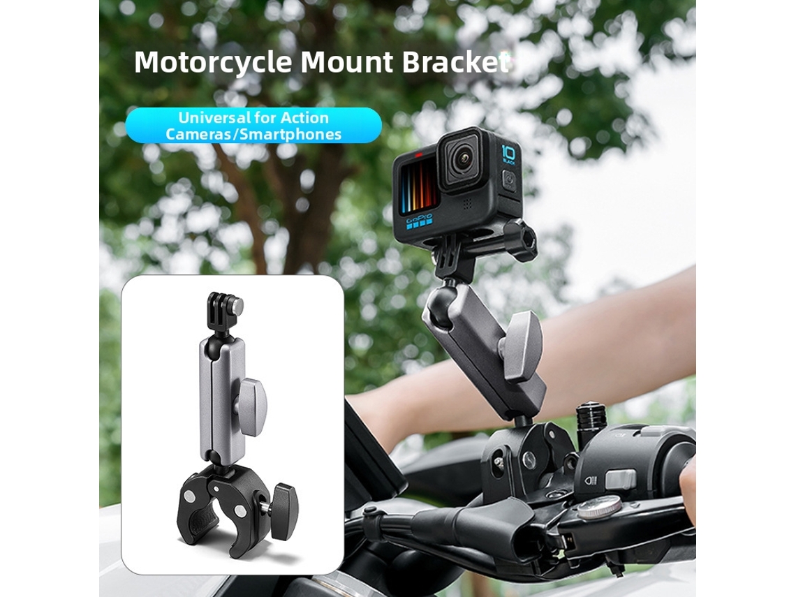 Soporte Para Bicicleta Henten Home Para Dji Osmo Action Y Gopro, Fabricado En Aleación De Aluminio