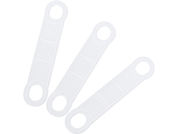 100 Tiras Goma Antideslizantes Para Perchas Ropa, Uso Doméstico/tiendas