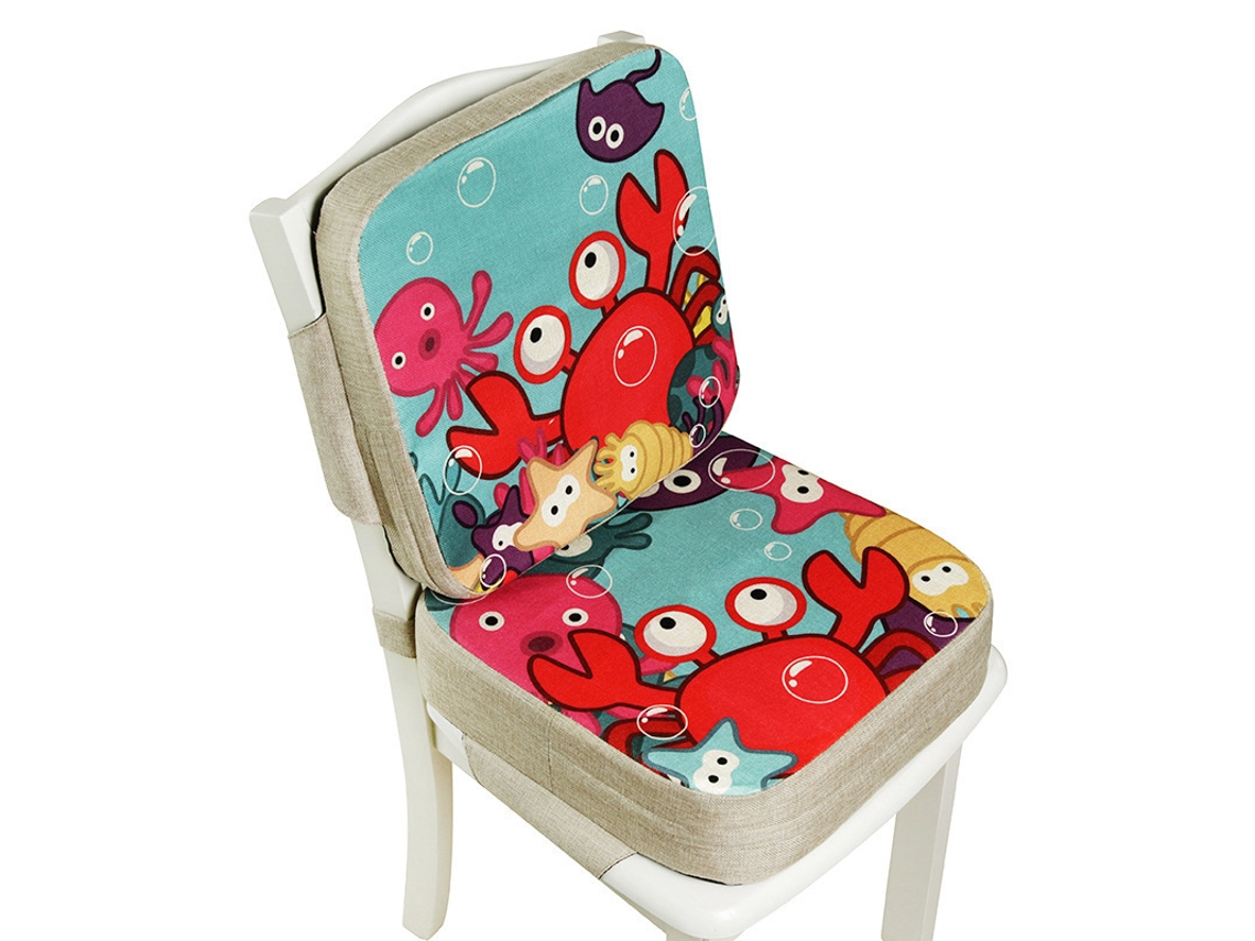 Asiento elevador Eifson para silla de comedor infantil, 510 cm (cangrejo)