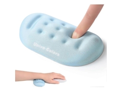 Reposamuñecas Para Teclado Y Ratón Con Espuma Viscoelástica Ultrafina Para Aliviar El Dolor Y Facilitar La Escritura En La Oficina.