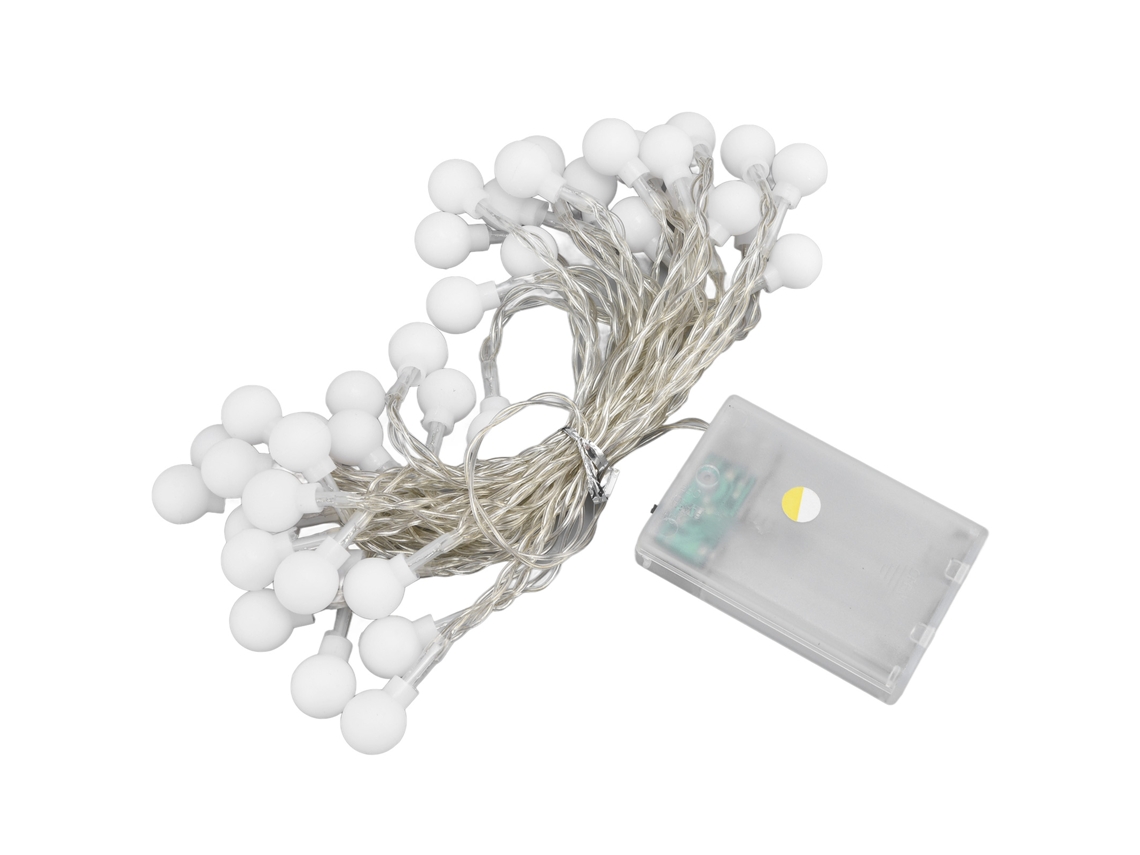 Rebe-luz De Cadena De 40 Led 6m Modo 2 Impermeable Para Boda Jardín Dormitorio Decoración