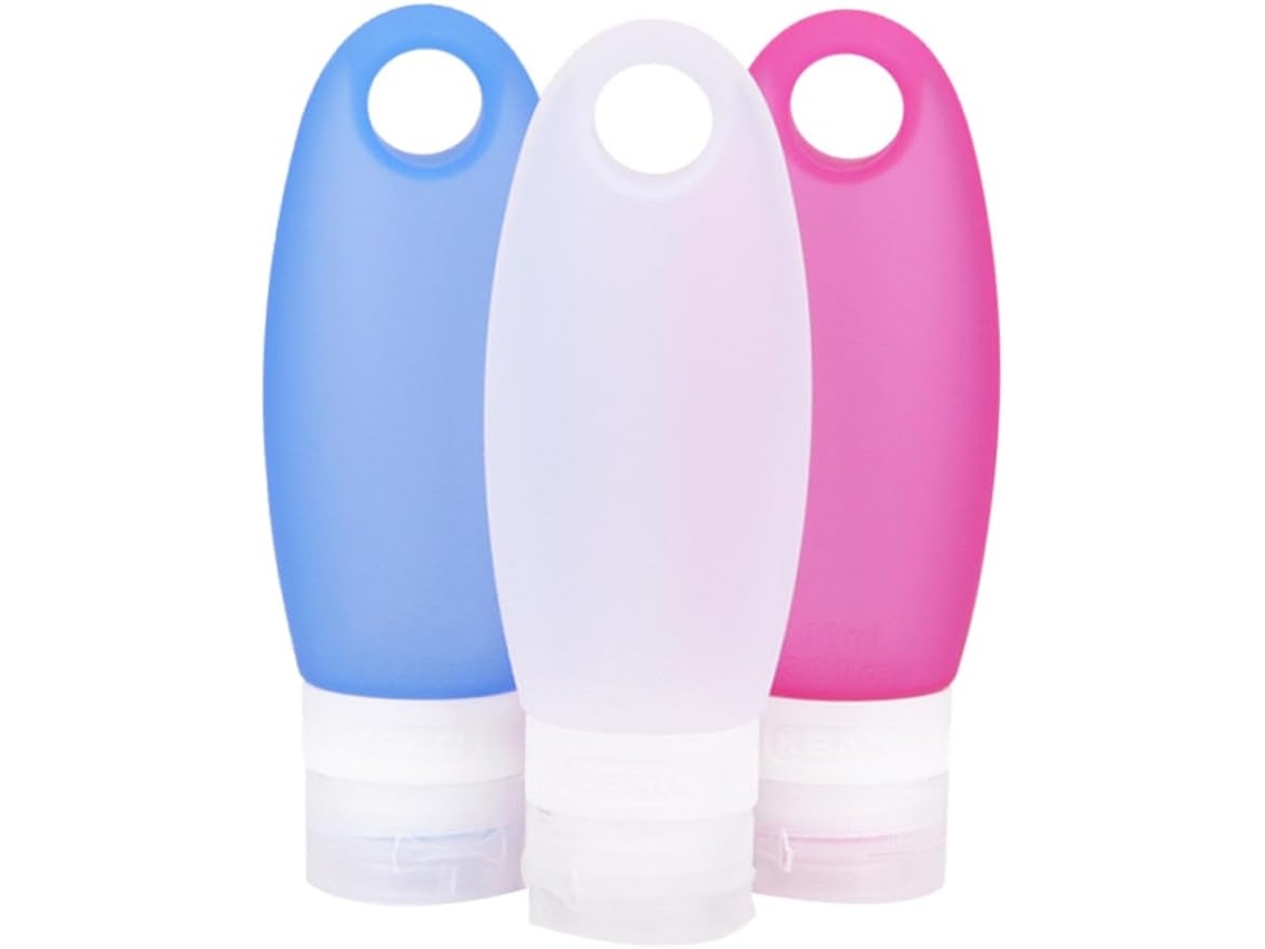Botellas De Viaje Para Botellas De Champú Rellenables