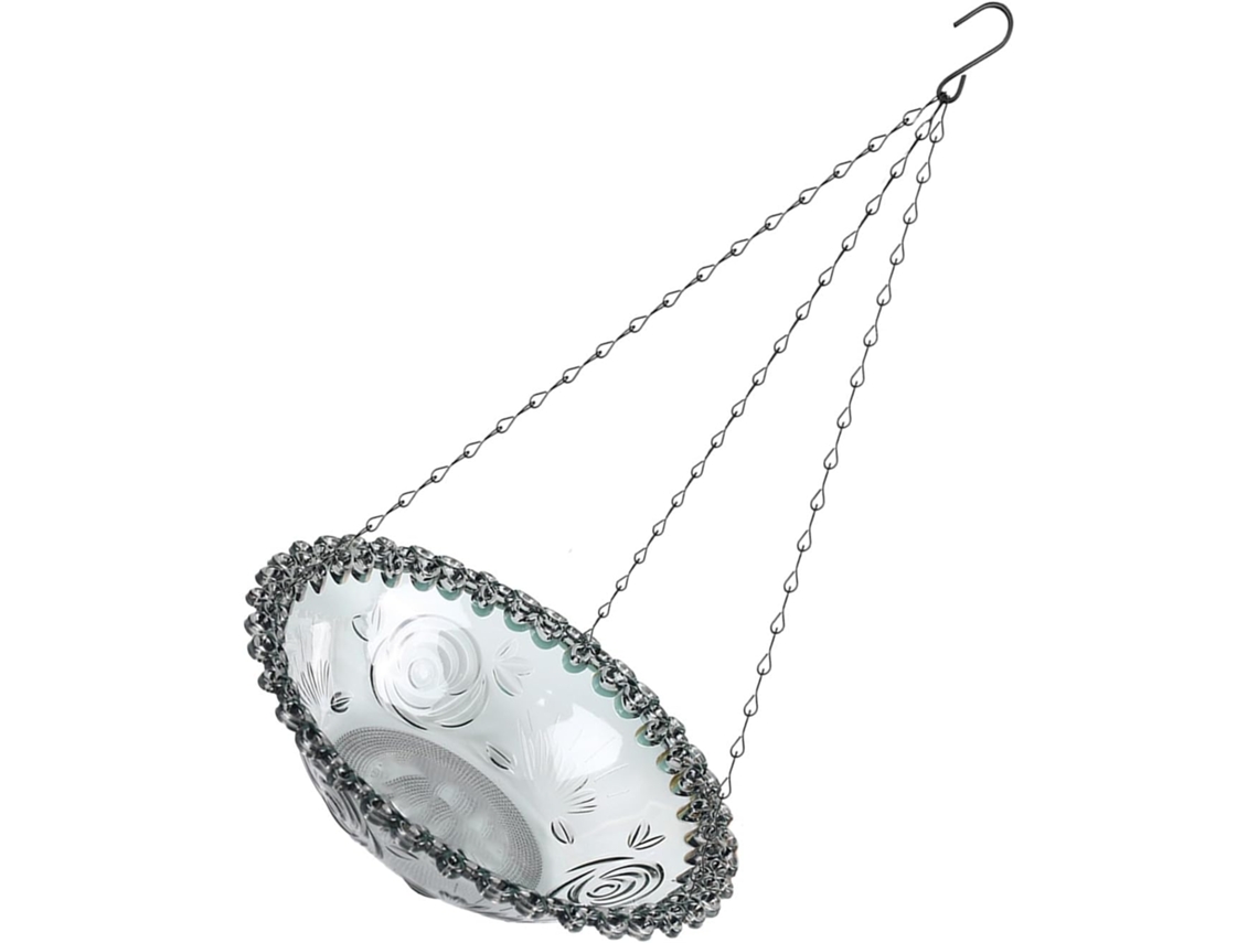 Comedero Colgante Para Pájaros Con Forma De Flor Para Jardín, Uso Exterior, Patio, Granja, Suministros De Jardinería