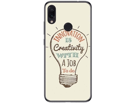 Carcasa Xiaomi Redmi Note 7 TUMUNDOSMARTPHONE Creativity Multicolor