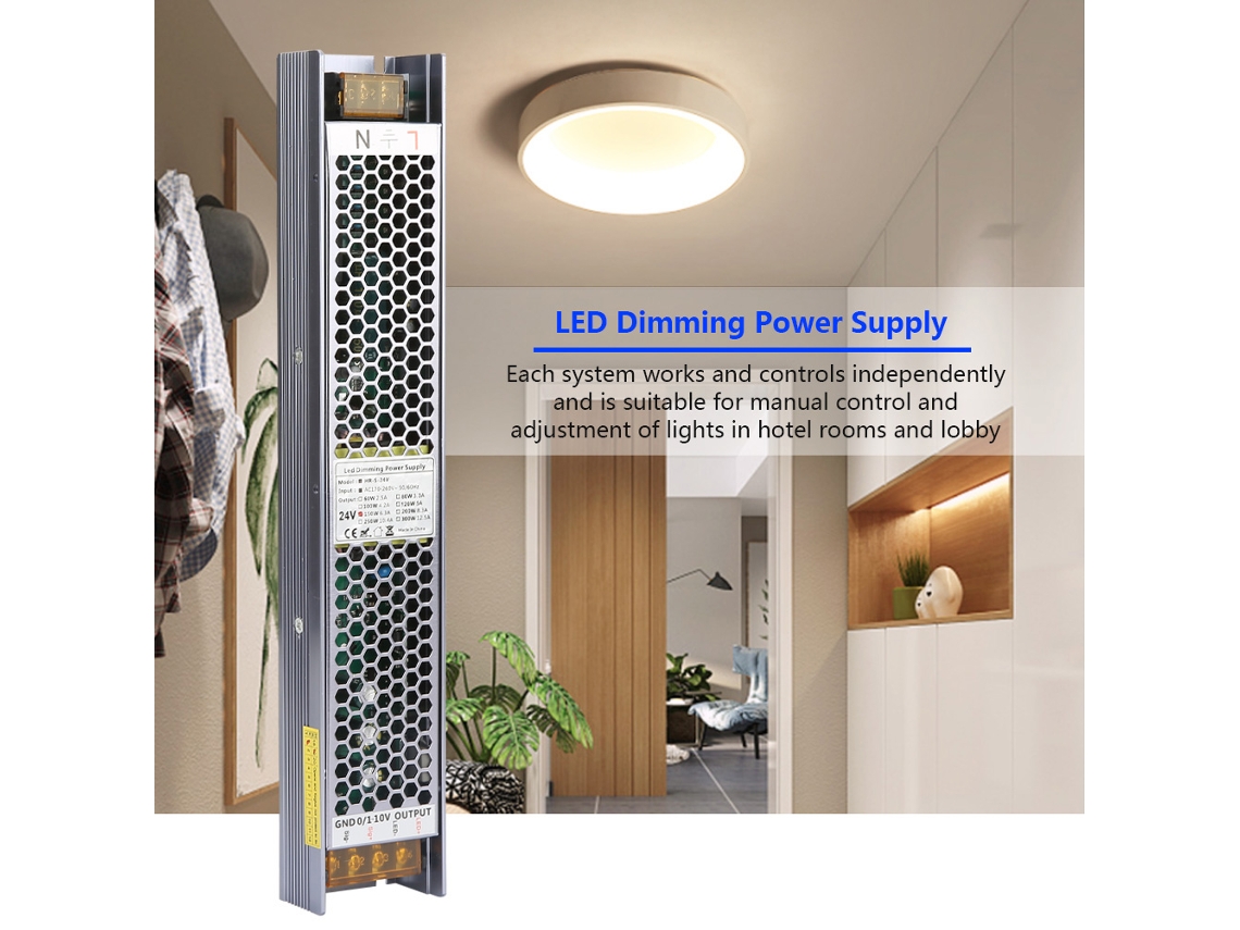 2026dz-fuente De Alimentación Inteligente Pwm Para Regulable Led, Transformador Led 24v6.25a