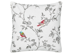 Cojín decorativo BELIANI Dillenia de Algodón Blanco 45x45x6