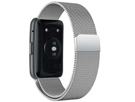 Correa Pulsera Milanese Mesh para Huawei Watch Fit 2 Plata