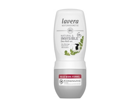 Desodorantes LAVERA Roll-On 48H Invisível y Natural (50 ml)