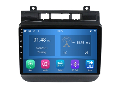 Autoradio 4GB RAM64GB ROM ROVERONE para Volkswagen Touareg FL NF 2010 - 2018 CarPlay Android Coche Radio Bluetooth Navegación