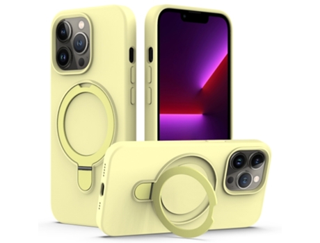 Funda Mobile Phone Cases Magsafe Liquid With Ring para iPhone 13 Pro Silicona