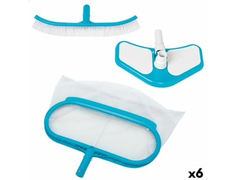 Kit de Mantenimiento para Piscinas Intex Deluxe 44 x 3 x 29,5 cm (6 Unidades)