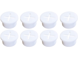 Juego de 8 pasacables de silicona suave con orificios de 25 mm, organizador de cables con tamaño Gokoco