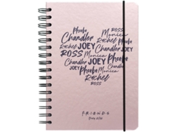 Agenda Escolar ERIK EDITORES Friends (A5 - 2021/2022 - Semanal - 14.8x21cm)
