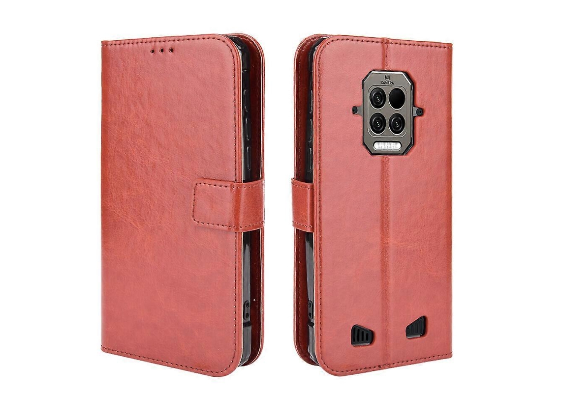 Funda Para Doogee S86/s86pro, Tipo Cartera, De Cuero Con Ranuras Para Tarjetas, Magnética, A Prueba De Golpes, De Poliuretano.