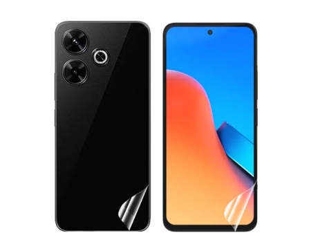 Protector de Pantalla Full Cover Frente Verso para Xiaomi Xiaomi Poco M6 4G PHONECARE Hidrogel Transparente