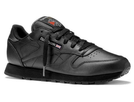 Zapatillas REEBOK Classic Leather Mujer (37 - Negro)