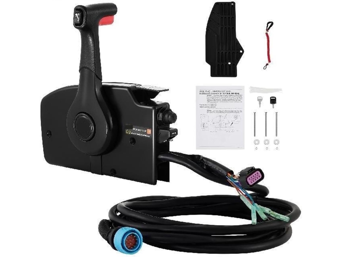 Caja De Control Remoto Para Acelerador De Motor Fueraborda, Accesorios Para Embarcaciones, Arnés Con Conector De 14 Pines